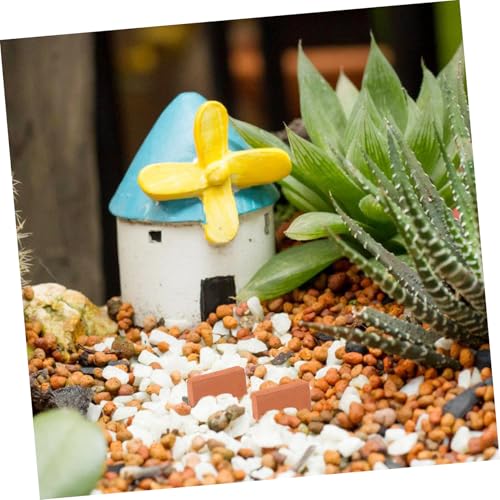 CLISPEED 40 Stück Miniatur Ziegelsteine für Dekoration für Terrarien Puppenhäuser und Mini Installieren und Wiederverwendbar CLISPEED 40 Stück Miniatur Ziegelsteine für Dekoration für Terrarien Puppenhäuser und Mini Installieren und Wiederverwendbar von CLISPEED