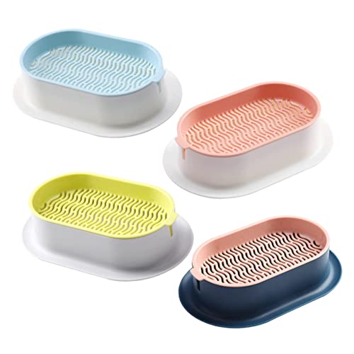 CLISPEED 4Stücke Katzengrasbox Teiliges Hydroponisches Pflanzgefäß für Katzenminze Langlebig Reinigen für Wohnung CLISPEED 4Stücke Katzengrasbox Teiliges Hydroponisches Pflanzgefäß für Katzenminze Langlebig Reinigen für Wohnung von CLISPEED