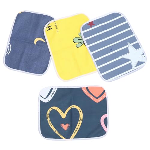 CLISPEED 4Stücke Meerschweinchen Unterlagen Waschbar Wiederverwendbare Pipipads Für Kleintiere Hamstermatte Ratteneinstreu Für Käfig Gemischte Designs CLISPEED 4Stücke Meerschweinchen Unterlagen Waschbar Wiederverwendbare Pipipads Für Kleintiere Hamstermatte Ratteneinstreu Für Käfig Gemischte Designs von CLISPEED
