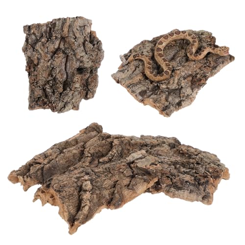 CLISPEED 4Stücke Teiliges Reptilienversteck für Terrarien und Ausruhen für Schlangen Eidechsen und Schildkröten Natürliche Dekoration ca Robust und Langlebig CLISPEED 4Stücke Teiliges Reptilienversteck für Terrarien und Ausruhen für Schlangen Eidechsen und Schildkröten Natürliche Dekoration ca Robust und Langlebig von CLISPEED