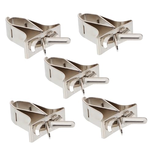 CLISPEED 5 Stück Teiliges Vogel Futterclips für Käfige Gemüse und Obsthalter für Vögel Rostfrei Installieren Langlebig Sicher für Haustiere CLISPEED 5 Stück Teiliges Vogel Futterclips für Käfige Gemüse und Obsthalter für Vögel Rostfrei Installieren Langlebig Sicher für Haustiere von CLISPEED