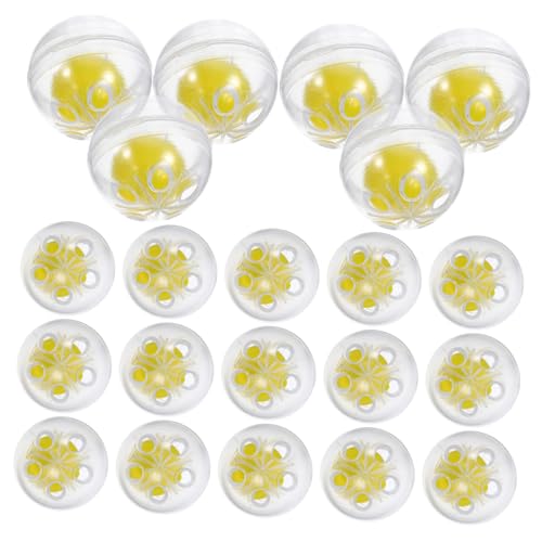 CLISPEED 50 Stück Balls für Puppen Geräuschmacher für Spielzeuge Plüschbälle mit Glocken Vielseitig Einsetzbar für Rasseln Haustier und Vogelspielzeug Fördert Motorische Fähigkeiten und CLISPEED 50 Stück Balls für Puppen Geräuschmacher für Spielzeuge Plüschbälle mit Glocken Vielseitig Einsetzbar für Rasseln Haustier und Vogelspielzeug Fördert Motorische Fähigkeiten und von CLISPEED
