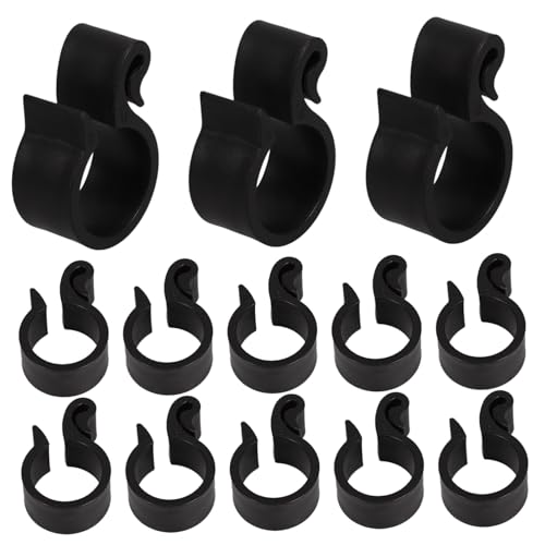 CLISPEED 50 Stück Rohrklemmenschnalle Clip Rohrschellen Gartenschlauch Montage Bewässerung Tropfen Zubehör Schlauchhaken Hängend U-förmige Rohrschelle Wasserrohrverbindung Black CLISPEED 50 Stück Rohrklemmenschnalle Clip Rohrschellen Gartenschlauch Montage Bewässerung Tropfen Zubehör Schlauchhaken Hängend U-förmige Rohrschelle Wasserrohrverbindung Black von CLISPEED