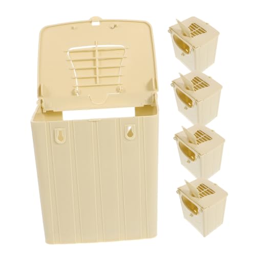 CLISPEED 5Er-Box Spatzennest Verschachtelung Material Zucht Nester klein Paarung vogelhaus aus Kunststoff Vogelnest Vogelzubehör Vögel Kunststoffnest Sittichkäfig Plastik CLISPEED 5Er-Box Spatzennest Verschachtelung Material Zucht Nester klein Paarung vogelhaus aus Kunststoff Vogelnest Vogelzubehör Vögel Kunststoffnest Sittichkäfig Plastik von CLISPEED