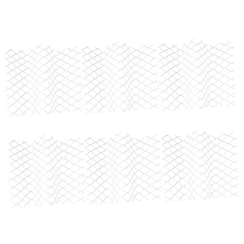 CLISPEED 6 Stück Seidenraupenzuchtnetz Millinery Seidenraupen Lebend Stapelbar Haustiernetz Pflanzenkletter Unterstützungsnetz Nützliche Wachstumsnetze Kunststoff von CLISPEED
