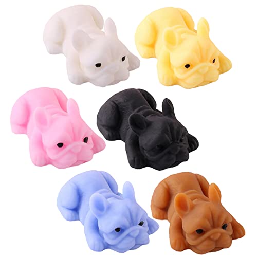 CLISPEED 6 Stück Teiliges Hundespielzeug Hundegestalt Dehnbares Stressspielzeug für Niedliches Cartoon Design zur Stressbewältigung und Entspannungsspielzeug CLISPEED 6 Stück Teiliges Hundespielzeug Hundegestalt Dehnbares Stressspielzeug für Niedliches Cartoon Design zur Stressbewältigung und Entspannungsspielzeug von CLISPEED