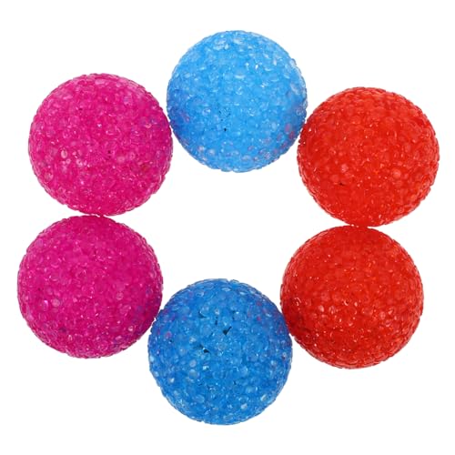 CLISPEED 6Stücke Haustierkätzchen Spielzeugbälle Mit Glocken Interaktive Kätzchenbälle Aus Kunststoff Zufällige Für Beschäftigung CLISPEED 6Stücke Haustierkätzchen Spielzeugbälle Mit Glocken Interaktive Kätzchenbälle Aus Kunststoff Zufällige Für Beschäftigung von CLISPEED