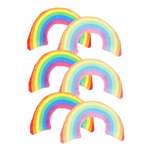 CLISPEED 6Stücke Katzenkissen Für Wohnungskatzen U Förmiges Beruhigendes Katzenkissen Plüschkissen Regenbogenfarben Für Besseren Schlaf Und Katzenbettkissen Für Drinnen CLISPEED 6Stücke Katzenkissen Für Wohnungskatzen U Förmiges Beruhigendes Katzenkissen Plüschkissen Regenbogenfarben Für Besseren Schlaf Und Katzenbettkissen Für Drinnen von CLISPEED