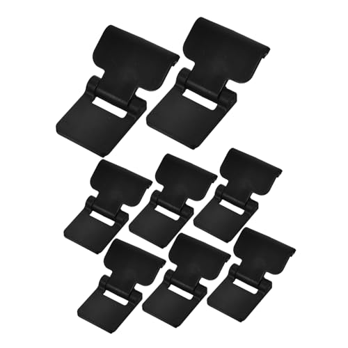 CLISPEED 8 Stück Hochwertige Halterung für Glasabdeckungen rutschfeste Clips zur Fluchtprävention für Terrarien und Aquarien für Reptiliengehege von CLISPEED