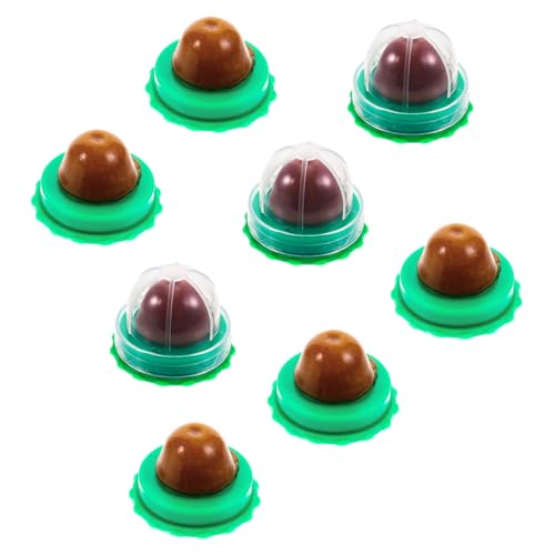 CLISPEED 8 Stück Katze süßigkeiten lecken lecken spaß Katzenministerspielzeug Katzenminze Leckerli für Katzen Catnip Catnip Toy Verdauungsförderer für Katzen Katzenbissball Green CLISPEED 8 Stück Katze süßigkeiten lecken lecken spaß Katzenministerspielzeug Katzenminze Leckerli für Katzen Catnip Catnip Toy Verdauungsförderer für Katzen Katzenbissball Green von CLISPEED