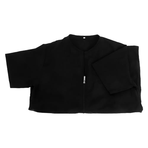 CLISPEED Antistatische Arbeitsjacke für Tierpfleger mit Reißverschluss und Kurzen Ärmeln Pflege Overall für Salon CLISPEED Antistatische Arbeitsjacke für Tierpfleger mit Reißverschluss und Kurzen Ärmeln Pflege Overall für Salon von CLISPEED