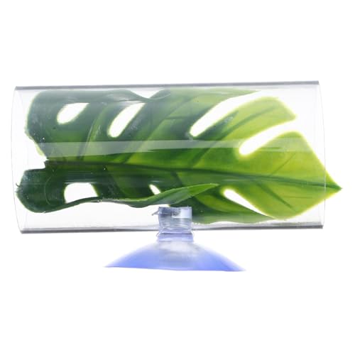 CLISPEED Aquarium Tunnel Versteck Betta Fisch Höhle Fisch Versteck für Garnelen und Süßwasserfische Ruhestätte Laichplatz Multifunktionales Aquarium Zubehör von CLISPEED