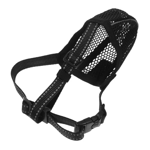 CLISPEED Atmungsaktive Hundemündung Für Große Verstellbare Mesh Hundemundabdeckung Für Sicheren Biss Und Kau Schutz Für Andere Große CLISPEED Atmungsaktive Hundemündung Für Große Verstellbare Mesh Hundemundabdeckung Für Sicheren Biss Und Kau Schutz Für Andere Große von CLISPEED