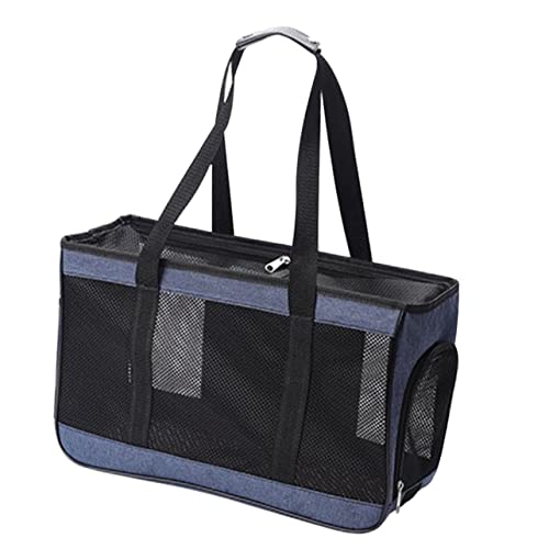 CLISPEED Atmungsaktive Katzen Tragetasche Große Reise Haustiertragetasche mit Netzfenster Oxford Material Leichter Schultergurt Komfortabel für Katzen und Kleintiere für Outdoor und CLISPEED Atmungsaktive Katzen Tragetasche Große Reise Haustiertragetasche mit Netzfenster Oxford Material Leichter Schultergurt Komfortabel für Katzen und Kleintiere für Outdoor und von CLISPEED