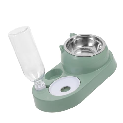 CLISPEED Futterspender für Haustiere Automatischer Futterspender für Hunde und Katzen Abnehmbarer Wasserspender Rostbeständiger Futternapf für Verschiedene Haustiere von CLISPEED