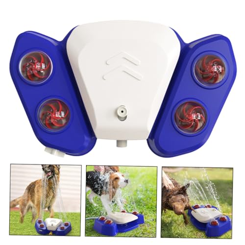 CLISPEED Automatischer Hundesprinkler Wasserspender Multifunktional Langlebig Verschleißfest für Welpen und Haustiere zur Beschäftigung und Erfrischung im Garten von CLISPEED