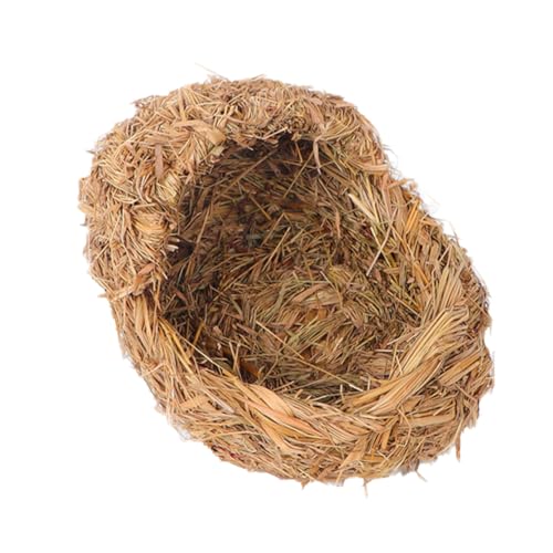 CLISPEED Dekoratives Kleines Katzenhaus aus Handgeflochtenem Stroh Atmungsaktiv Robust Gemütliches Nest für Kaninchen Hamster Meerschweinchen und Katzen Haustierbedarf CLISPEED Dekoratives Kleines Katzenhaus aus Handgeflochtenem Stroh Atmungsaktiv Robust Gemütliches Nest für Kaninchen Hamster Meerschweinchen und Katzen Haustierbedarf von CLISPEED
