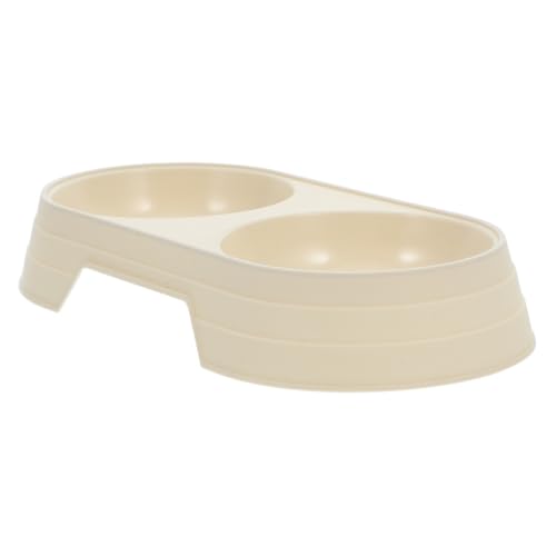 CLISPEED Doppelter Hausternapf für Wasser und Futter Multifunktionale Fressstation für Katzen und Kleine Pflegeleichtes Design und Ästhetisch für Haustiere CLISPEED Doppelter Hausternapf für Wasser und Futter Multifunktionale Fressstation für Katzen und Kleine Pflegeleichtes Design und Ästhetisch für Haustiere von CLISPEED