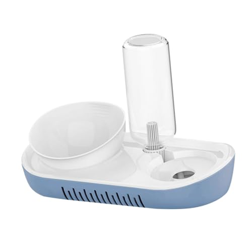 CLISPEED Erhöhte Katzennapf und Automatischer Wasserspender Rückenfreundlich Langlebig Leicht zu Reinigen Geeignet für Kleine und Mittelgroße Katzen und Hunde Sichere CLISPEED Erhöhte Katzennapf und Automatischer Wasserspender Rückenfreundlich Langlebig Leicht zu Reinigen Geeignet für Kleine und Mittelgroße Katzen und Hunde Sichere von CLISPEED