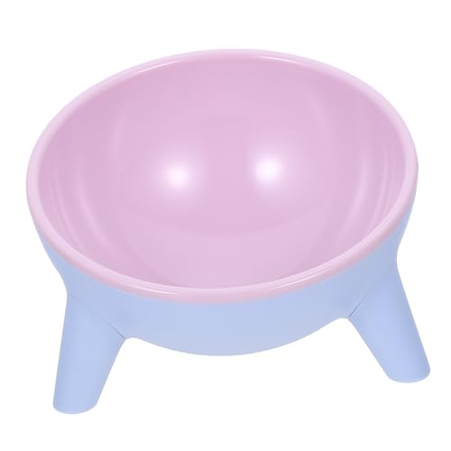 CLISPEED Erhöhter Futter Und Wassernapf Für Katzen Und Teiliges Mit Stabiler Rutschfestem Design Und Zartem Kirschblütenrosa Für Gesunde von CLISPEED