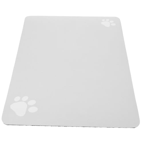 CLISPEED Futtermatte Für Haustiere Wassernapf Für Hunde Futterspender Für Katzen PIPI Pads Hundespielzeug Katzenfuttermatte Becher Nicht Groß Futtermatte Für Hunde Futtermatten von CLISPEED