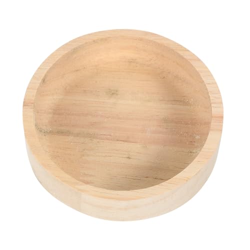 CLISPEED Futternapf Für Hamster Hundenäpfe Schüsseln Haustier Hamster Gießen Cool Futterspender Futternapf Für Ratten Dekorative Hasenschale Wurf Puzzle Container Käfige Träger Welpe Eiche von CLISPEED