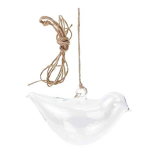 CLISPEED Hängende Glasvase Form Dekorativer Blumenhalter Für Innenräume Minimalistisches Design Für Hydrokultur Und Pflanzenvermehrung Transparentes Pflanzgefäß von CLISPEED