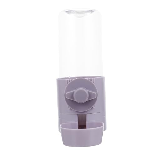 CLISPEED Hängende Wasserzufuhr Haustier Wasser Klein Wassernapfspender Für Hunde Schüssel Fütterung Hundehütte Wassernapf Käfig Haustierwasserfuttermittel Katze Drinnen Plastik Grey von CLISPEED