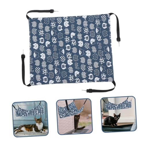 CLISPEED Hängendes Katzenbett für Innenbereich Platzsparende Katzenhängematte Gemütliches Katzenhängesofa für Kleine Katzen und Kätzchen Vielseitiges Katzenzubehör Sicherer Ruheplatz CLISPEED Hängendes Katzenbett für Innenbereich Platzsparende Katzenhängematte Gemütliches Katzenhängesofa für Kleine Katzen und Kätzchen Vielseitiges Katzenzubehör Sicherer Ruheplatz von CLISPEED