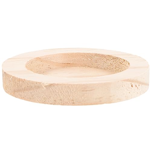 CLISPEED Hamster Futternapf aus Holz für Kleintiere rutschfeste Futter und Wasserschale Reinigen für Hamster Meerschweinchen und Andere Nager CLISPEED Hamster Futternapf aus Holz für Kleintiere rutschfeste Futter und Wasserschale Reinigen für Hamster Meerschweinchen und Andere Nager von CLISPEED