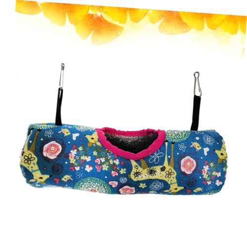 CLISPEED Hamster Hängematte Kuschelbett Warmes Plüschbett Kleintier Hängendes Nest für Hamster Eichhörnchen Zuckergleiter Strapazierfähiges Leichtes Schlaf Ruheplatz für Kleine Haustiere CLISPEED Hamster Hängematte Kuschelbett Warmes Plüschbett Kleintier Hängendes Nest für Hamster Eichhörnchen Zuckergleiter Strapazierfähiges Leichtes Schlaf Ruheplatz für Kleine Haustiere von CLISPEED