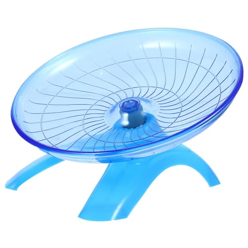 CLISPEED Hamster Laufrad Leise für Kleine Haustiere Wie Hamster Rennmäuse Igel Fitnessrad für Bewegung Stressabbau und Gesunde Aktivität Geeignet als Zufällige Farbe Zufällige Farbe von CLISPEED