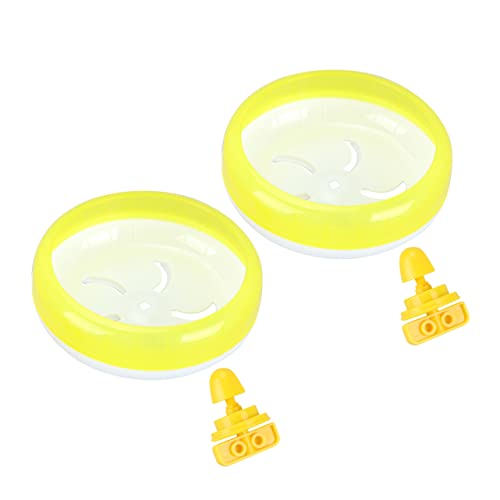 CLISPEED Hamster Laufrad Sport und Bewegungsrad für Kleine Haustiere für Hamster Mäuse und Zwerghamster Plastikdesign zu Befestigen Lagern Gelb Zufällige Farbe CLISPEED Hamster Laufrad Sport und Bewegungsrad für Kleine Haustiere für Hamster Mäuse und Zwerghamster Plastikdesign zu Befestigen Lagern Gelb Zufällige Farbe von CLISPEED