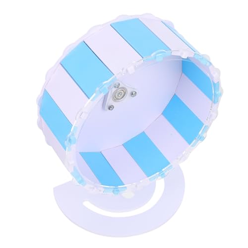 CLISPEED Hamster Laufrad mit Ständer Leises Kleintier Übungsrad für Hamster Rennmäuse Zwerghamster Gerbil Fördert Aktivität und Training Platzsparend Geschenk für Kleine Haustiere CLISPEED Hamster Laufrad mit Ständer Leises Kleintier Übungsrad für Hamster Rennmäuse Zwerghamster Gerbil Fördert Aktivität und Training Platzsparend Geschenk für Kleine Haustiere von CLISPEED