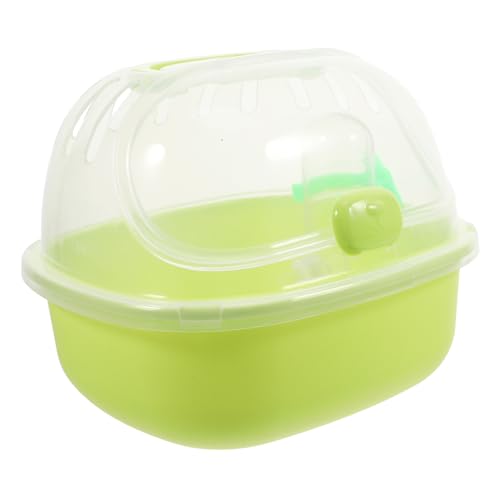 CLISPEED Hamsterkäfig Hamster Transportkäfig Tragbarer Hamster Reisekäfig Kleintier Transportkäfige Für Den Außenbereich Meerschweinchen Transportkäfig Tragbarer Hamster Reisekäfig von CLISPEED