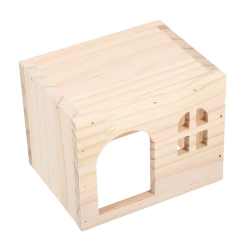CLISPEED Hamsterversteck für Kleintiere Natürliches Sicheres und Langlebiges Habitat für Hamster Meerschweinchen und Andere Kleine Haustiere Verstecken und Ausruhen von CLISPEED