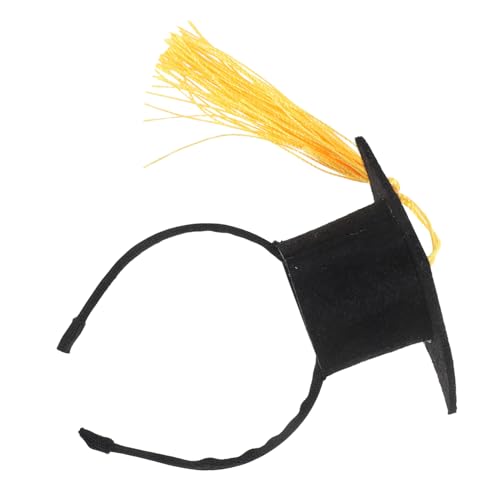 CLISPEED Haustier Doktorhut mit Quaste Lustiges Abschlusszubehör für Katzen und Hunde Bequemes Stirnband für Abschlussfeiern und Partys DIY Look für Kreative Haustierbesitzer CLISPEED Haustier Doktorhut mit Quaste Lustiges Abschlusszubehör für Katzen und Hunde Bequemes Stirnband für Abschlussfeiern und Partys DIY Look für Kreative Haustierbesitzer von CLISPEED