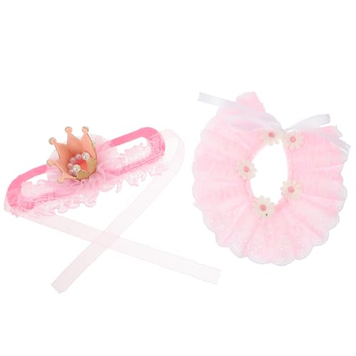 CLISPEED Haustier Geburtstagsset Teiliges Katzenhalsband und Krone Halsband mit Niedlichem Design Verstellbar und Bequem für Partys und Geschenke Geeignet CLISPEED Haustier Geburtstagsset Teiliges Katzenhalsband und Krone Halsband mit Niedlichem Design Verstellbar und Bequem für Partys und Geschenke Geeignet von CLISPEED