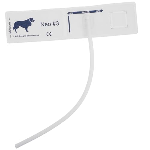 CLISPEED Haustierblutdruckmanschette Manschette für Tiere Tier-BP-Manschette Manschette für Haustiere Universelle Haustiermanschette Druckmanschette für Hunde Manschettenkatze Vlies von CLISPEED