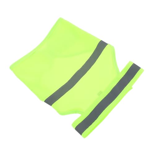 CLISPEED Haustierreflexionspet Kleidung reflektierend Hundeweste für die Nacht hoch Jacke hundewarnwesten Hundeweste für Hundeweste Sommer Sichtbarkeitsweste für Hunde Yellow von CLISPEED