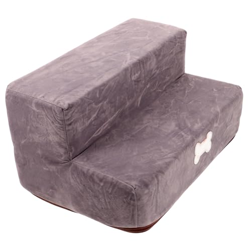 CLISPEED Haustiertreppe Stufig rutschfeste Hunderampe für Sofa und Bett Leichtes Design aus Verschleißfestem Material für Katzen Platzsparend und Transportabel CLISPEED Haustiertreppe Stufig rutschfeste Hunderampe für Sofa und Bett Leichtes Design aus Verschleißfestem Material für Katzen Platzsparend und Transportabel von CLISPEED