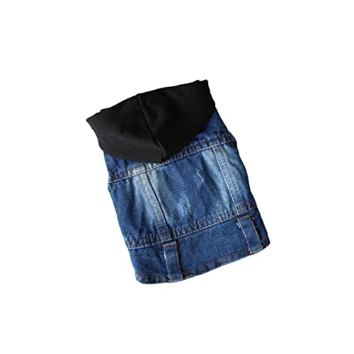 CLISPEED Haustierweste klein Hundemützen Sommer Haustierbekleidung Denim Welpe Cool Haustier-Hoodie süße Haustierkleidung Hunde-Hoodie Kleidung für Haustierhunde Kleidung für Hunde Schwarz CLISPEED Haustierweste klein Hundemützen Sommer Haustierbekleidung Denim Welpe Cool Haustier-Hoodie süße Haustierkleidung Hunde-Hoodie Kleidung für Haustierhunde Kleidung für Hunde Schwarz von CLISPEED