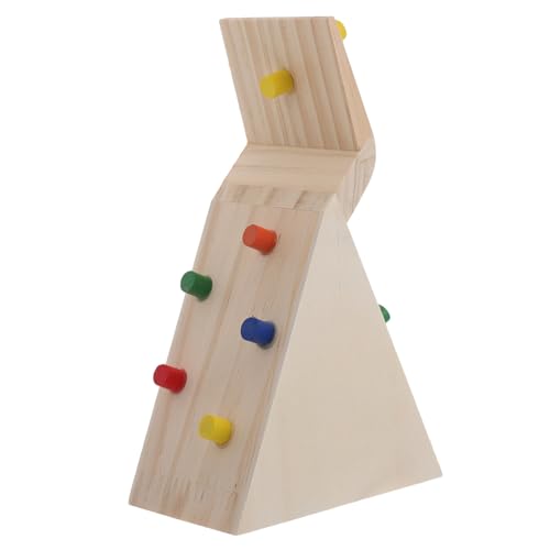 CLISPEED Holz Hamster Kletterhaus mit Leiter Multifunktionales Aktivitätsspielzeug für Zwerghamster und Kleine Nagetiere Beige Haustierhaus für Spiel und Ruhe für Hamster Ratten und Kleine CLISPEED Holz Hamster Kletterhaus mit Leiter Multifunktionales Aktivitätsspielzeug für Zwerghamster und Kleine Nagetiere Beige Haustierhaus für Spiel und Ruhe für Hamster Ratten und Kleine von CLISPEED