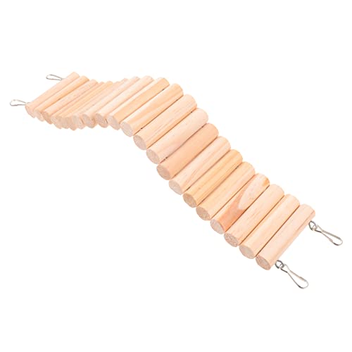CLISPEED Holz Hamster Kletterleiter Lange Rattenleiter Für Hamster Und Meerschweinchen Lang Zubehör Für Käfig Und Freilaufgehege Natürliches Rattenspielzeug CLISPEED Holz Hamster Kletterleiter Lange Rattenleiter Für Hamster Und Meerschweinchen Lang Zubehör Für Käfig Und Freilaufgehege Natürliches Rattenspielzeug von CLISPEED
