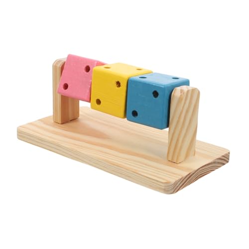 CLISPEED Hamster Kauspielzeug aus Holz Nachhaltige Bereicherung Sichere Holzkauartikel für Zwerghamster Meerschweinchen Chinchillas Interaktives Spielzeug für Kleintiere CLISPEED Hamster Kauspielzeug aus Holz Nachhaltige Bereicherung Sichere Holzkauartikel für Zwerghamster Meerschweinchen Chinchillas Interaktives Spielzeug für Kleintiere von CLISPEED