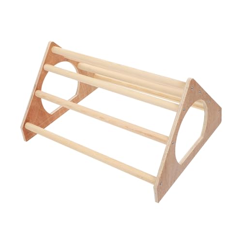 CLISPEED Hühner Sitzstange aus Holz Robuster Trainingsstand für Hühner und Vögel Sicher und Langlebig für Spiel und Bewegung Installieren Verwenden von CLISPEED