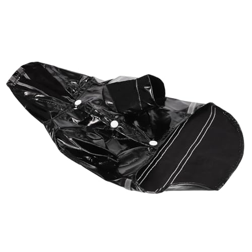 CLISPEED Hund Regenmantel Regenmantelhund Wasserdichter Regenmantel Für Kleine Hunde Dackel Regenmantel Jacke Mit Kapuze Hunde Regenmäntel Leicht Black Pu Wasserdicht Beschichtetes Tuch CLISPEED Hund Regenmantel Regenmantelhund Wasserdichter Regenmantel Für Kleine Hunde Dackel Regenmantel Jacke Mit Kapuze Hunde Regenmäntel Leicht Black Pu Wasserdicht Beschichtetes Tuch von CLISPEED