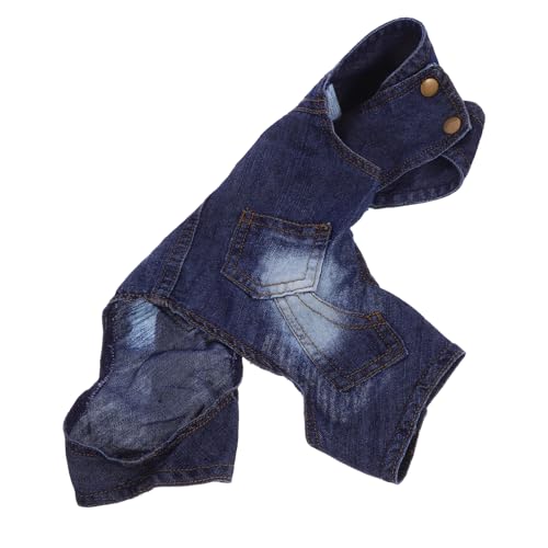 CLISPEED Hundehosen aus Stylische Latzhosen für Kleine und Welpen mit Knopfverschluss Bequem und Sicher für Joggen und Besondere Anlässe CLISPEED Hundehosen aus Stylische Latzhosen für Kleine und Welpen mit Knopfverschluss Bequem und Sicher für Joggen und Besondere Anlässe von CLISPEED