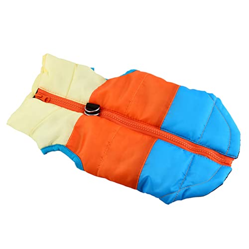 CLISPEED Hundemantel Wasserabweisend für Haustiere Winterweste für Gelb und Orange Atmungsaktives Material Verstellbar für und Sportaktivitäten CLISPEED Hundemantel Wasserabweisend für Haustiere Winterweste für Gelb und Orange Atmungsaktives Material Verstellbar für und Sportaktivitäten von CLISPEED