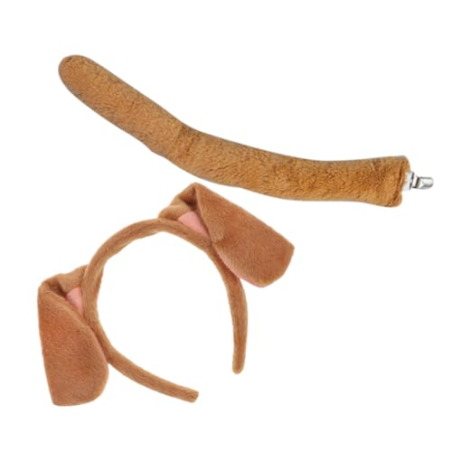 CLISPEED Hundeohren Stirnband und aus Weichem Stoff Leichtes Bequemes Cosplay Kostüm Zubehör für Welpen Karneval Geburtstag Bühnenauftritte und Dekoration CLISPEED Hundeohren Stirnband und aus Weichem Stoff Leichtes Bequemes Cosplay Kostüm Zubehör für Welpen Karneval Geburtstag Bühnenauftritte und Dekoration von CLISPEED